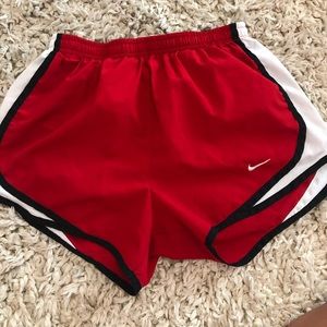 red black and white Nike shorts just like new